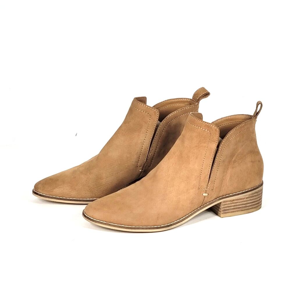 Dolce Vita Tan Ankle Boots Size 9.5